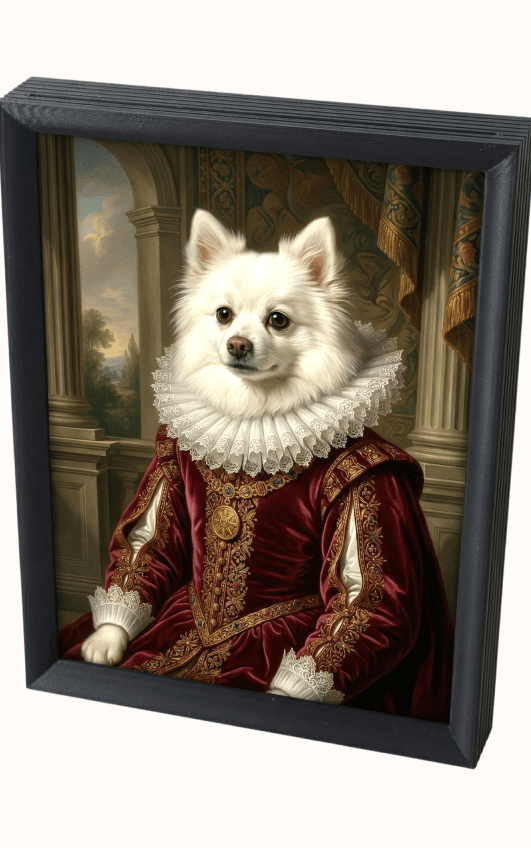 Retrato emoldurado 1